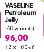 Vaseline Petroleum Jelly-12x100Ml