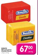 Bonnita Mini And Loaves Cheddar/Gouda-1Kg+2.5Kg Per Kg