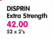 Disprin Extra Strength-52 x 2's