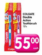 Colgate Double Action Toothbrush-12's