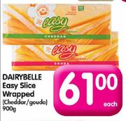 DairyBelle Easy Slice Wrapped(Cheddar/Gouda)-900gm Each
