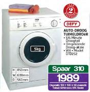 Defy Auto-Droog Tuimeldroer-5kg(DTD252)