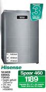 Hisense Silwer Kroeg Yskas-100Ltr(H130RME)