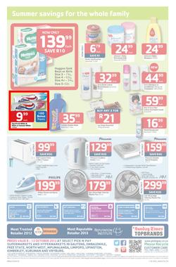 Pick N Pay Gauteng : Summer Savings (8 Oct - 13 Oct 2013), page 4