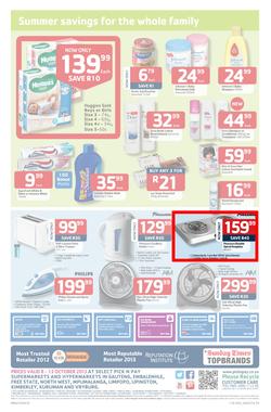 Pick N Pay Gauteng : Summer Savings (8 Oct - 13 Oct 2013), page 4