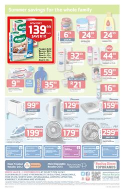 Pick N Pay Gauteng : Summer Savings (8 Oct - 13 Oct 2013), page 4