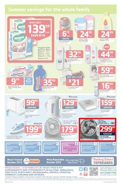 Pick N Pay Gauteng : Summer Savings (8 Oct - 13 Oct 2013), page 4