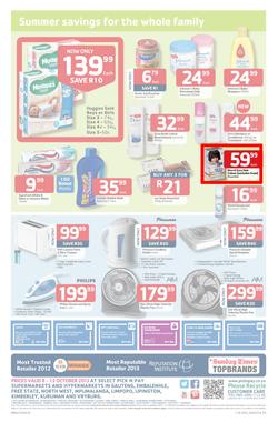 Pick N Pay Gauteng : Summer Savings (8 Oct - 13 Oct 2013), page 4