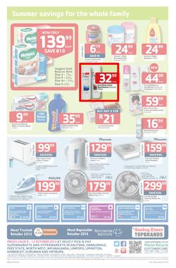 Pick N Pay Gauteng : Summer Savings (8 Oct - 13 Oct 2013), page 4