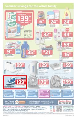 Pick N Pay Gauteng : Summer Savings (8 Oct - 13 Oct 2013), page 4