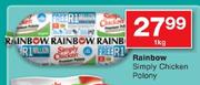 Rainbow Simply Chicken Polony-1kg