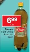 Coo-ee Cold Drinks Assorted-1.5ltr Each