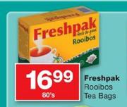 Freshpak Rooibos Tea Bags-80's