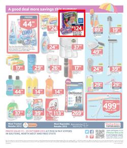 Pick N Pay Hyper Gauteng : Summer Savings (15 Oct - 20 Oct 2013), page 4