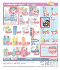Pick N Pay Hyper Gauteng : Summer Savings (15 Oct - 20 Oct 2013), page 4