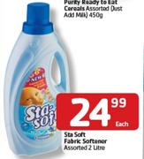 Sta Soft Fabric Softner Assorted-2Litre-Each