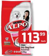 Alpo Dry Dog Food Assorted-6/8Kg-Each