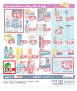 Pick N Pay Hyper Eastern Cape : Summer Savings (15 Oct - 20 Oct 2013), page 4