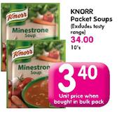Knorr Packet Soups (Excludes Tasty Range)-Each