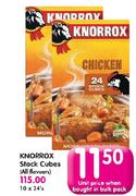 Knorrox Stock Cubes (All Flavours)-24's
