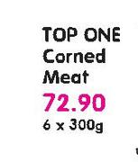 Top One Corned Meat-6X300gm Each