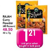  Rajah Curry Powder(All Variants)-7Gm Each