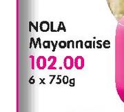 Nola Mayonnaise-6x750g Each