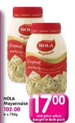 Nola Mayonnaise-750g Each