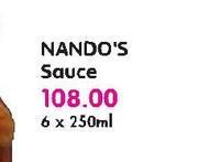Nando's Sauce-6x250ml Each