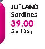 Jutland Sardines-5x106g Each
