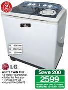 LG White Twin Tub-14kg(P1460RWPS)