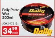 Rally Paste Wax-200ml(JOH 147212)-Each