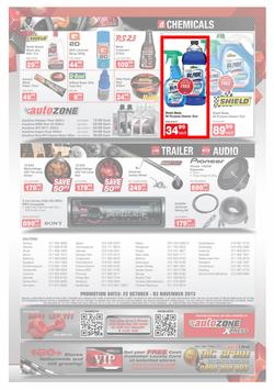 Autozone : 17 Years of Excellent Deals For Your Wheels (22 Oct - 3 Nov 2013), page 4