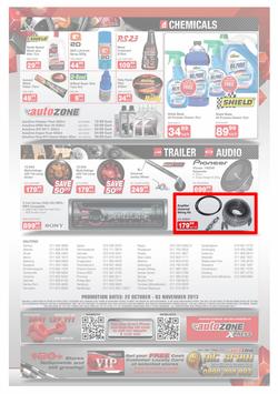 Autozone : 17 Years of Excellent Deals For Your Wheels (22 Oct - 3 Nov 2013), page 4