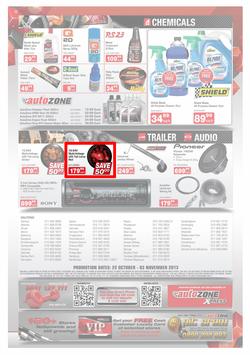 Autozone : 17 Years of Excellent Deals For Your Wheels (22 Oct - 3 Nov 2013), page 4