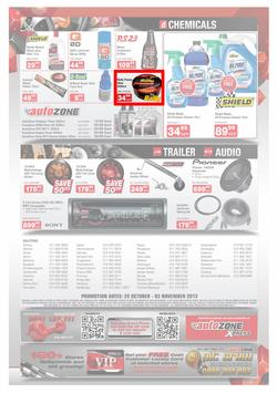 Autozone : 17 Years of Excellent Deals For Your Wheels (22 Oct - 3 Nov 2013), page 4