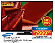 Samsung 129cm HD Plasma TV-51"