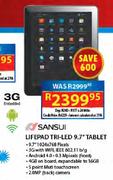 Sansui Lifepad Tri-Led Tablet-9.7"