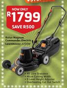 Rolux Magnum Commander Electric Lawnmower-2200W