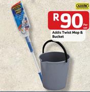 Addis Twist Mop & Bucket-Per Set