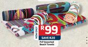 PnP Assorted Beach Towels - Each