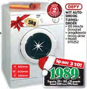 Defy Wit Auto-Droog Tuimeldroer-5kg(DTD252)