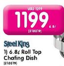 Steelking 6.8L Roll Top Chafing Dish