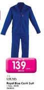 Royal Blue Conti Suit-Each