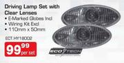 Eco Tech Driving Lamp Ser With Clear Lenses(ECT HY18002)-Per Set