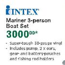 Intex Mariner 3-Person Boat Set