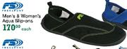 Men's & Women's Aqua Slip-One