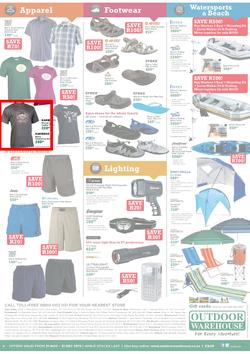 Outdoor Warehouse: Great Summer Guaranteed (21 Nov - 31 Dec 2013), page 4