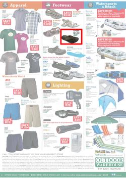 Outdoor Warehouse: Great Summer Guaranteed (21 Nov - 31 Dec 2013), page 4