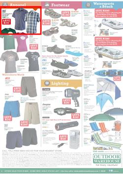 Outdoor Warehouse: Great Summer Guaranteed (21 Nov - 31 Dec 2013), page 4